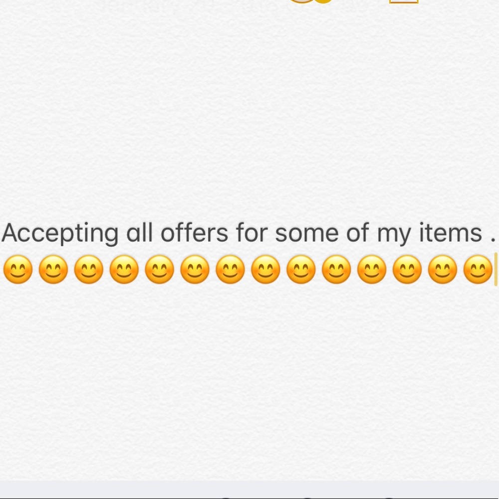 Accepting all offers for some of my items